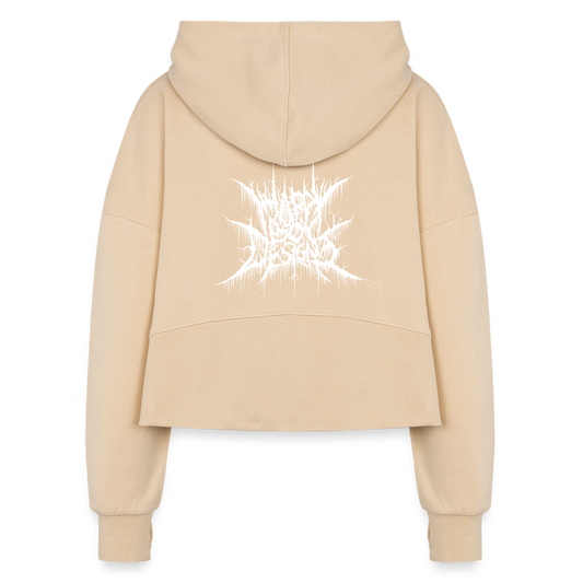 Hoppy Boy Designs LINY Women's Half Zip Hoodie - nude