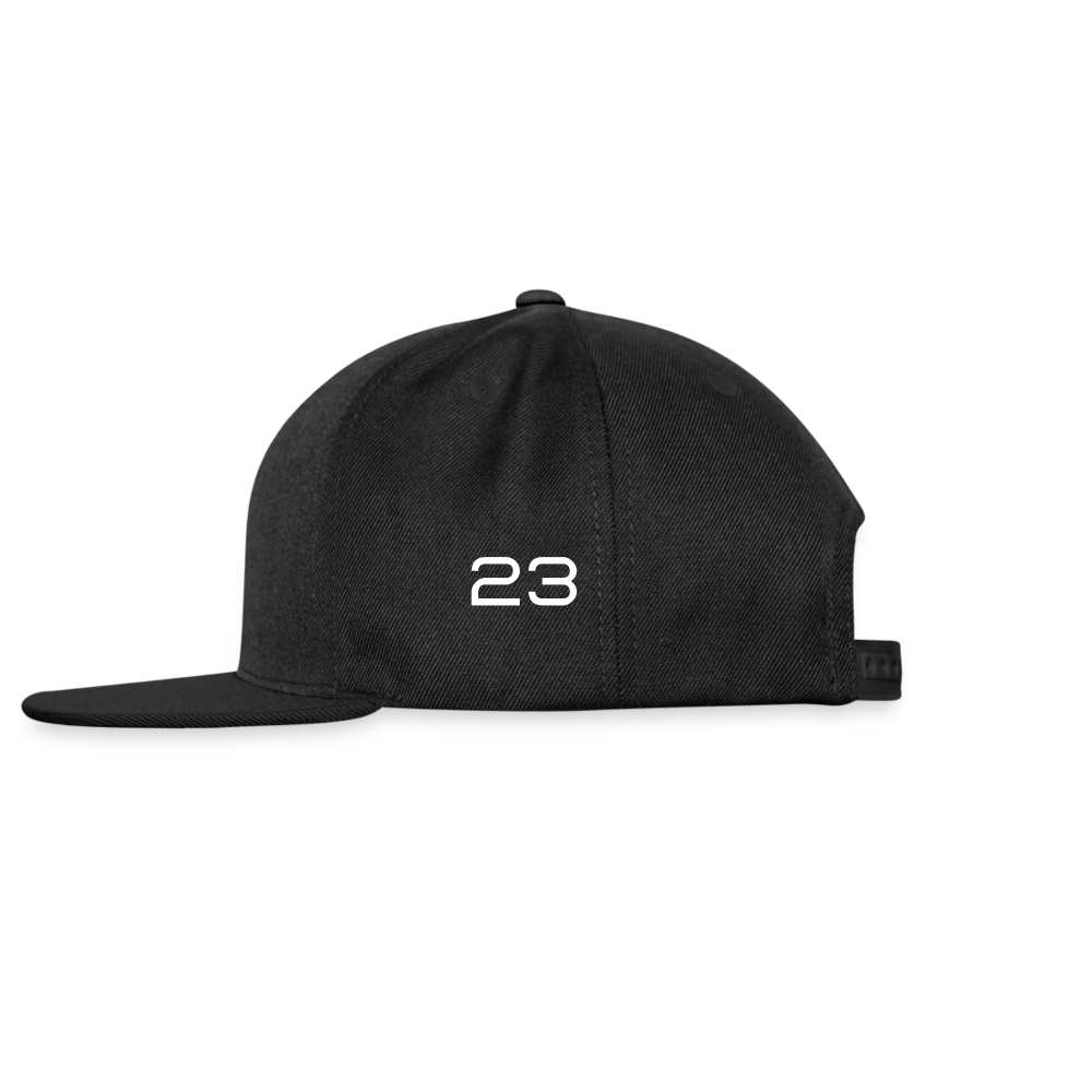Rookie by Hoppy Boy Designs Snapback Baseball Cap - black