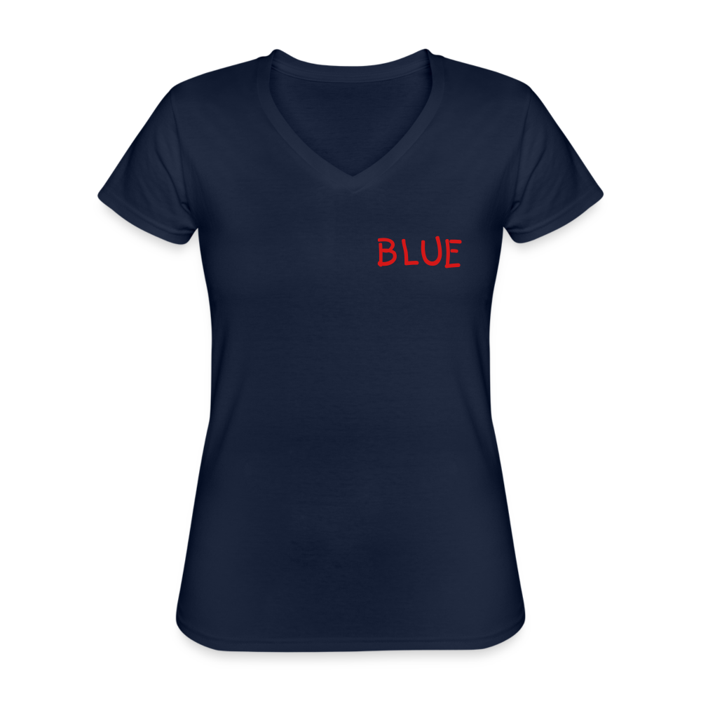 Blue by Hoppy Boy Designs Women's T-Shirt - navy