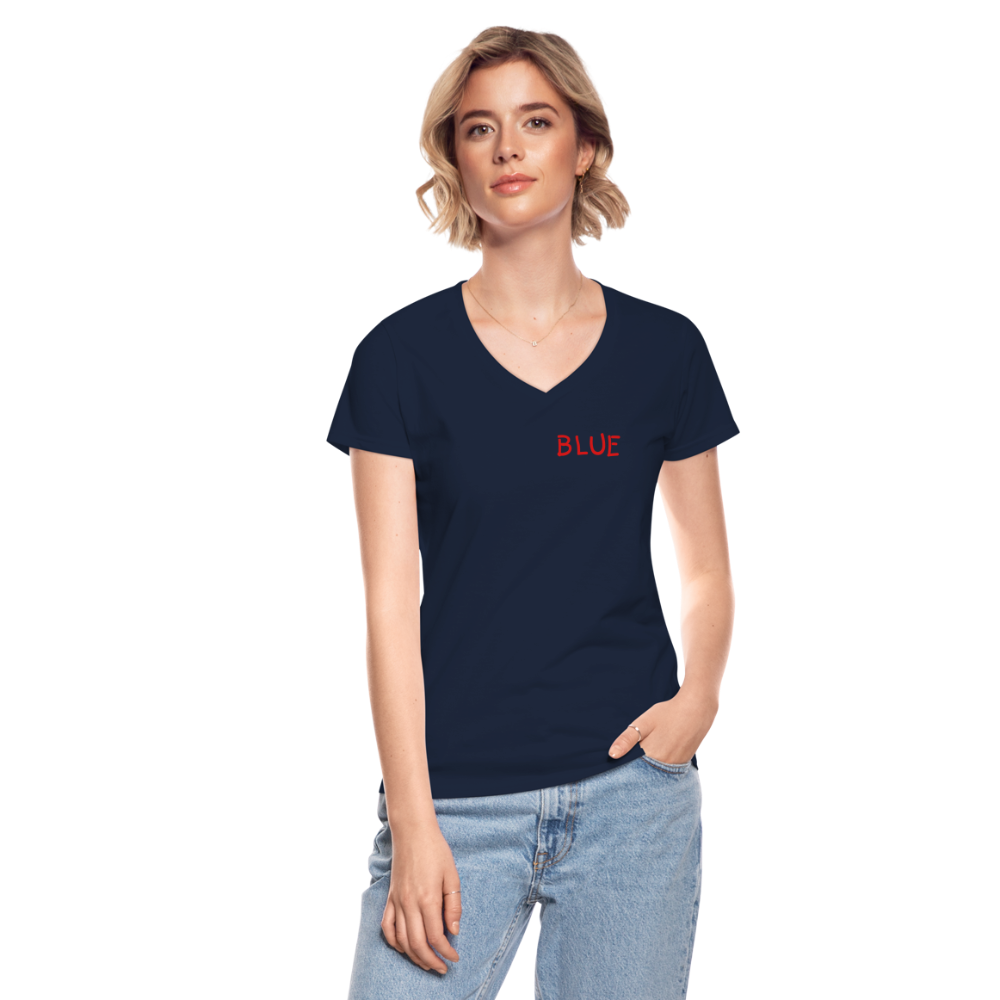 Blue by Hoppy Boy Designs Women's T-Shirt - navy