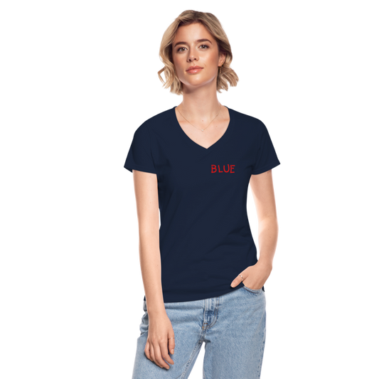 Blue by Hoppy Boy Designs Women's T-Shirt - navy