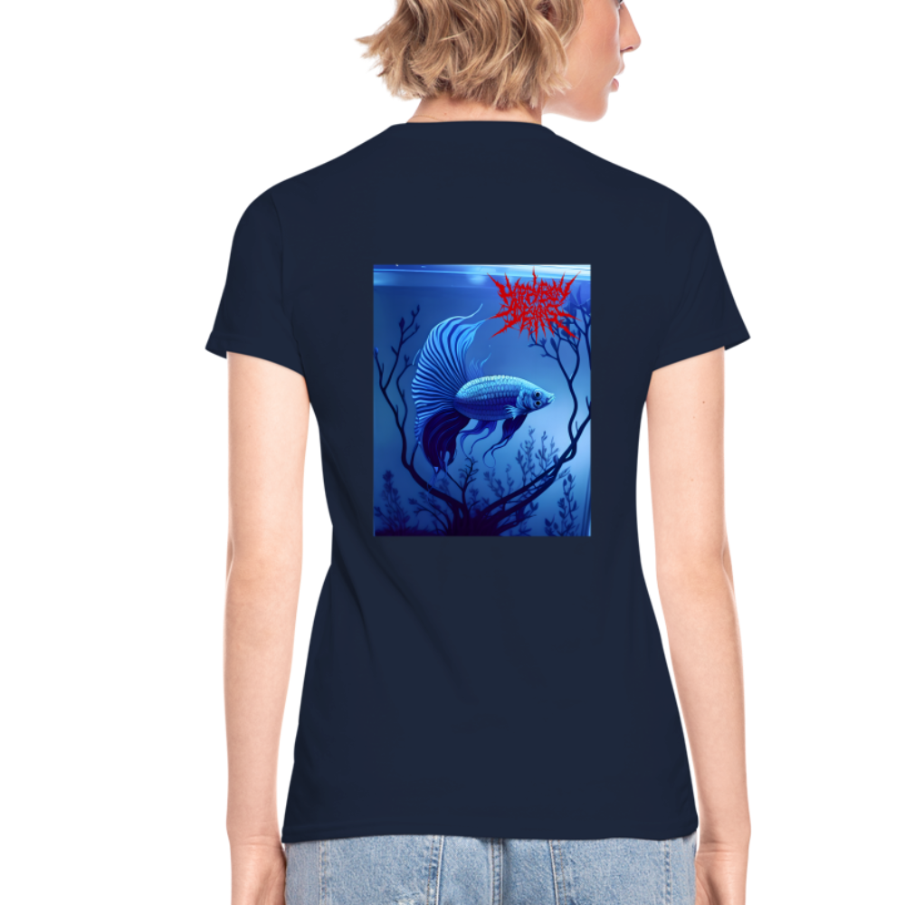 Blue by Hoppy Boy Designs Women's T-Shirt - navy