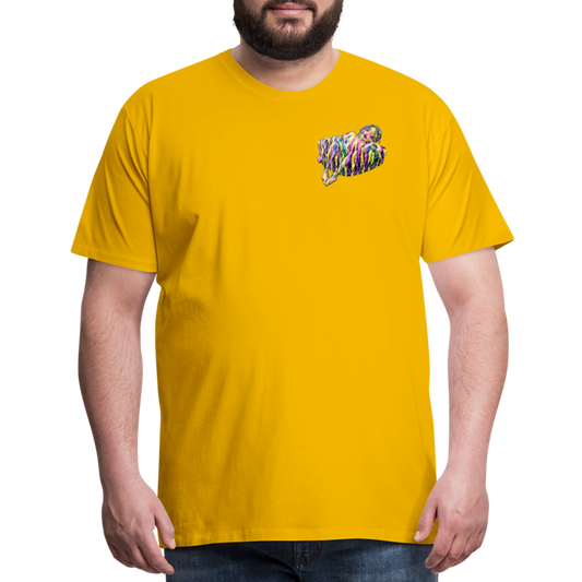 Bath Time by Hoppy Boy Designs Men's Premium T-Shirt - sun yellow